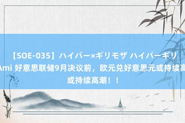 【SOE-035】ハイパー×ギリモザ ハイパーギリモザ Ami 好意思联储9月决议前，欧元兑好意思元或持续高潮！！